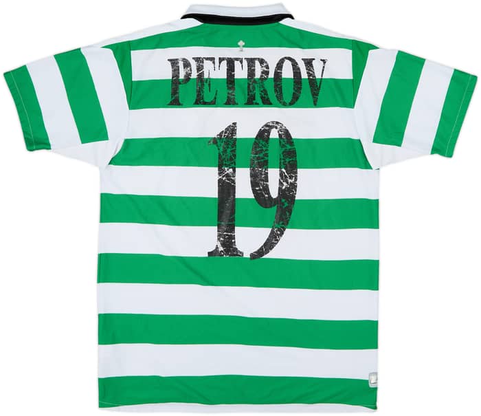 2004-05 Celtic Home Shirt Petrov #19 - 5/10 - (M)
