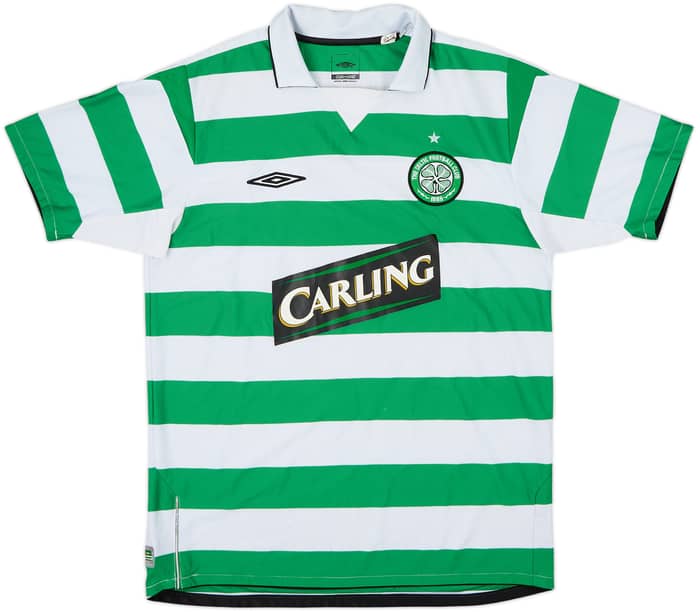 2004-05 Celtic Home Shirt Petrov #19 - 5/10 - (M)