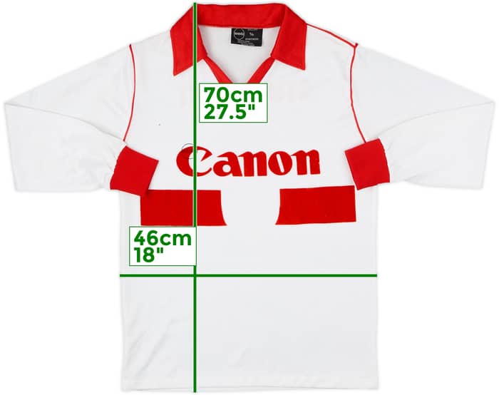 1980s Avento Template L/S Shirt (Stuttgart) - 5/10 - (S)