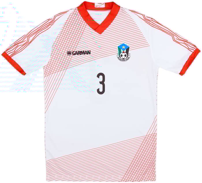 2020-21 South Sudan Home Shirt #3 - 10/10 - (L)
