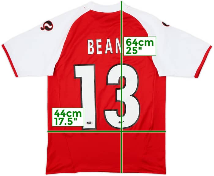 Camiseta de local del AZ Alkmaar 2010-11 Bean #13 (XL.Niños)