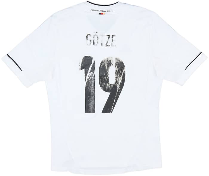 2012-13 Germany Home Shirt Gotze #19 - 3/10 - (M)