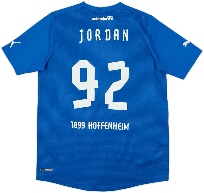 2011-12 TSG Hoffenheim Home Shirt Jordan #92 - 7/10 - (XL.Boys)