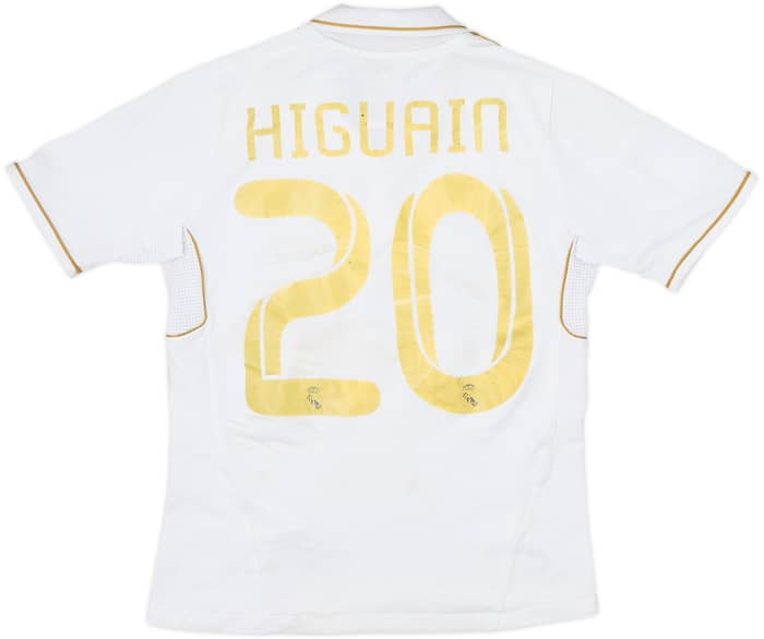 2011-12 Real Madrid Home Shirt Higuain #20 - 4/10 - (S.Boys)