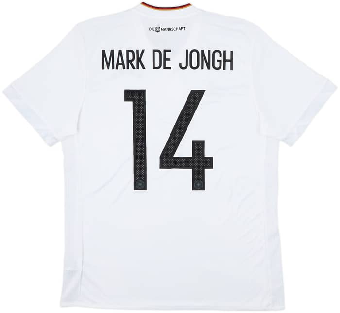 2017 Germany Confederations Cup Home Shirt Mark de Jongh #14 - 10/10 - (L)