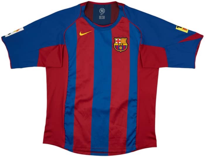 Camiseta de local del Barcelona 2004-05 Deco #20 - 7/10 - (L)