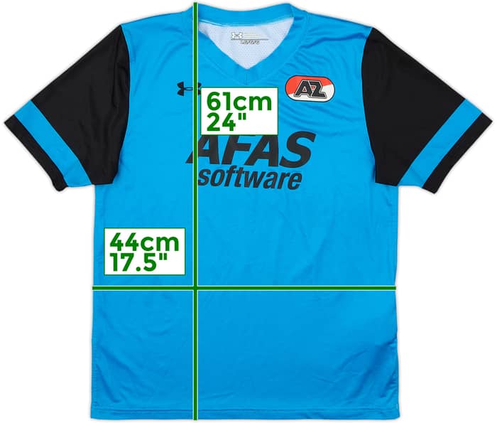 Camiseta de entrenamiento Under Armour del AZ Alkmaar 2016-17 Chris - 10/10 - (Niños L)