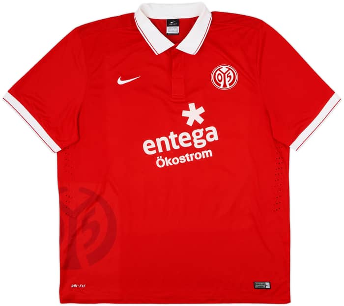 2014-15 FSV Mainz Home Shirt Harald #00 - 9/10 - (XXL)