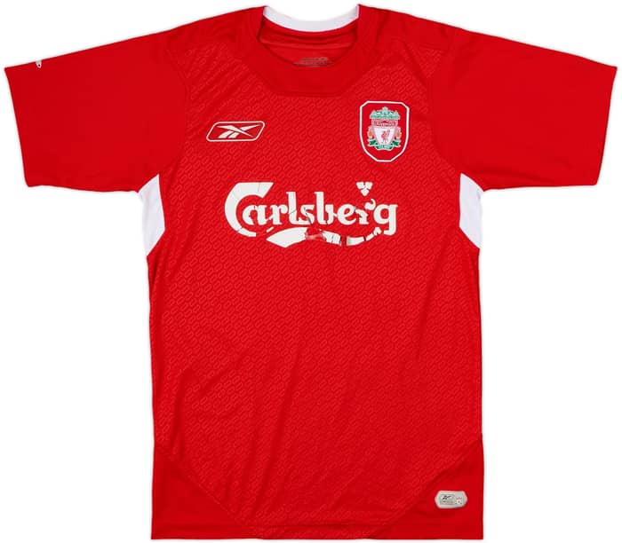 2004-06 Liverpool Home Shirt Jennifer - 3/10 - (XS)