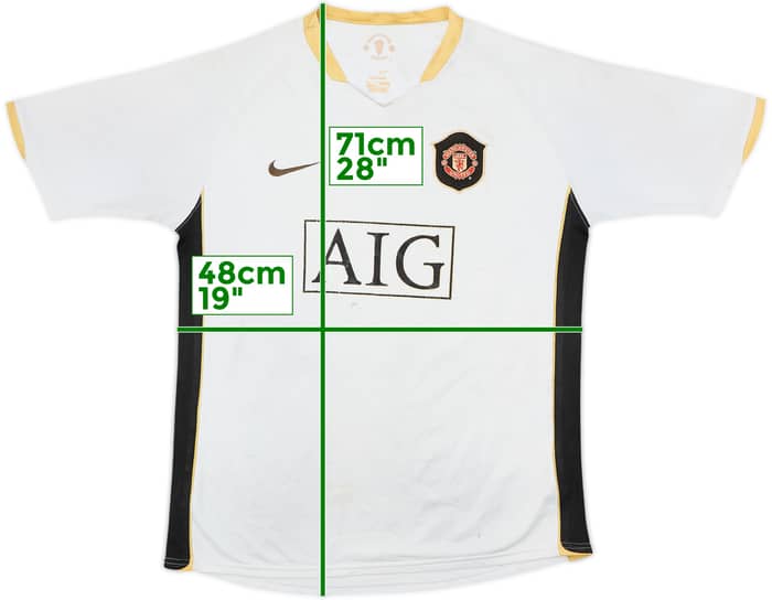 2006-08 Manchester United Away Shirt - 4/10 - (XL.Boys)