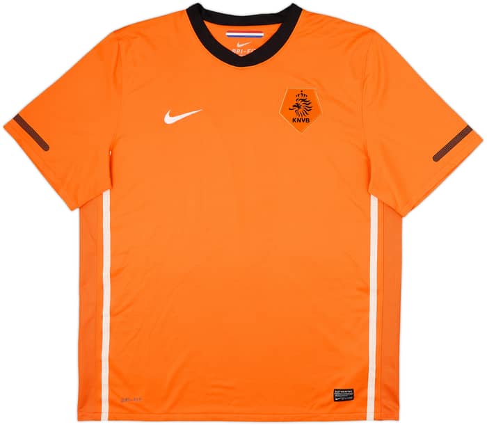 2010-11 Netherlands Home Shirt SP!TS #9 - 10/10 - (XL)
