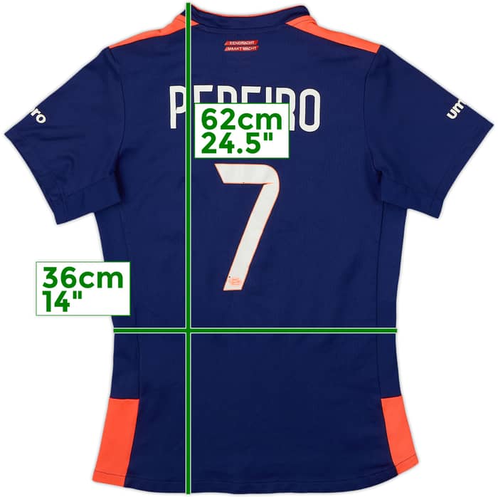 Camiseta de visitante del PSV 2015-16 Pereiro #7 - 7/10 - (Niños M)