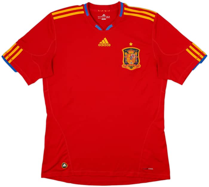 2009-10 España Camiseta Local David Villa #7 - 9/10 - (L)
