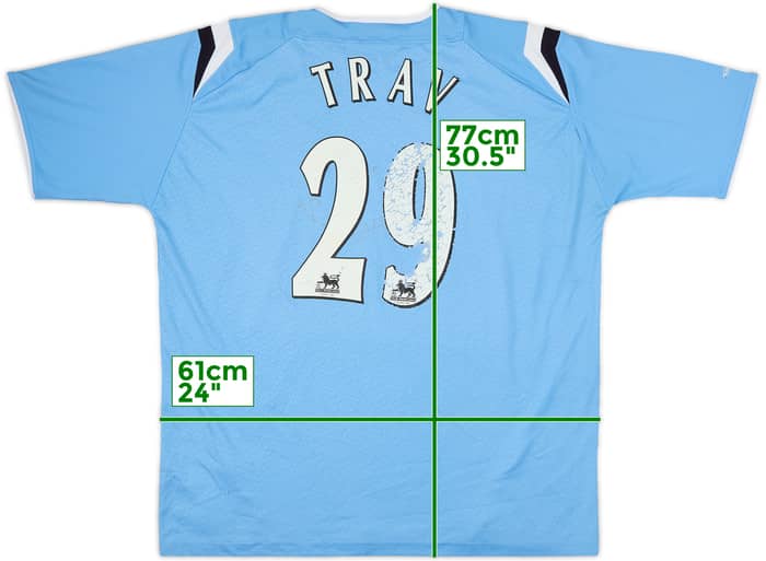 2004-05 Manchester City Home Shirt Trav #29 - 3/10 - (XXL)