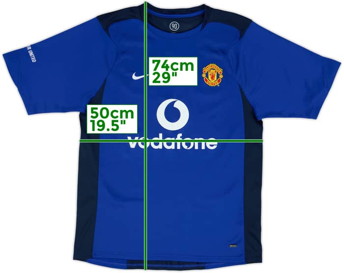 Camiseta de entrenamiento Nike del Manchester United 2005-06 C.Ronaldo #7 - 4/10 - (M)
