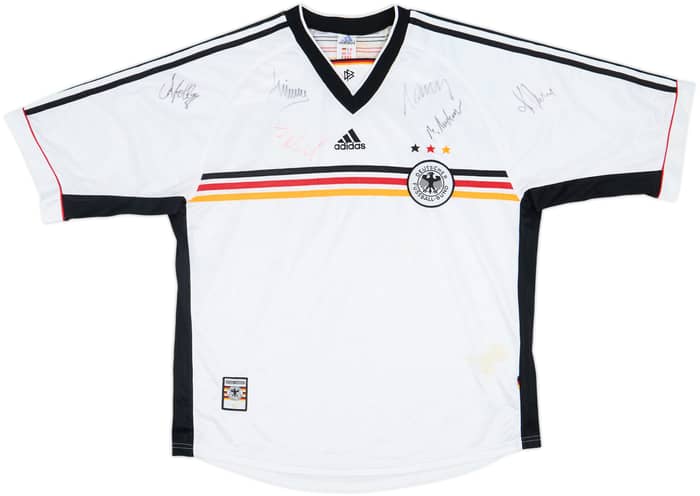 1998-00 Germany Signed Home Shirt - 5/10 - (XL)