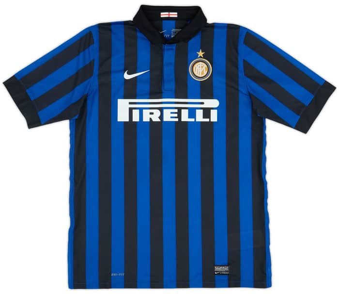 Camiseta de local del Inter Milan 2011-12 Milito #22 - 8/10 - (XL.Niños)