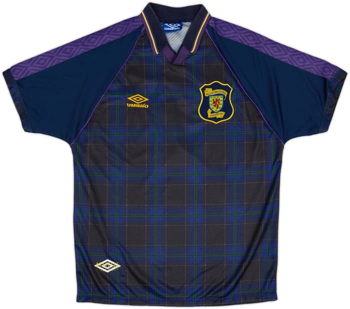 1994-96 Scotland Home Shirt #3 - 5/10 - (L)