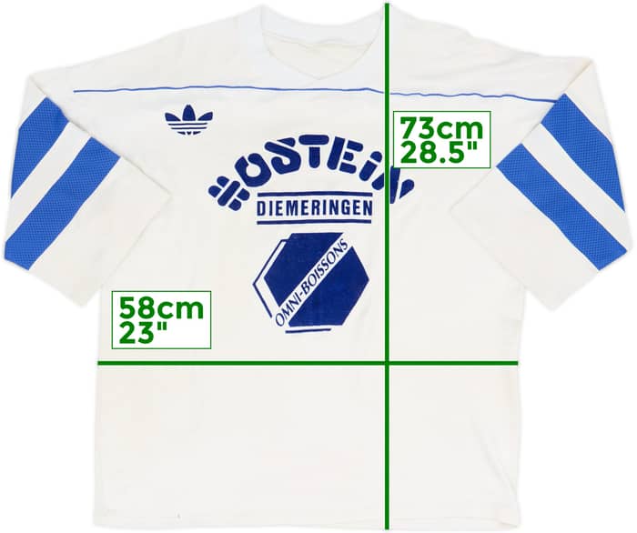 1990s adidas Template Hockey Shirt #10 - 6/10 - (XL)