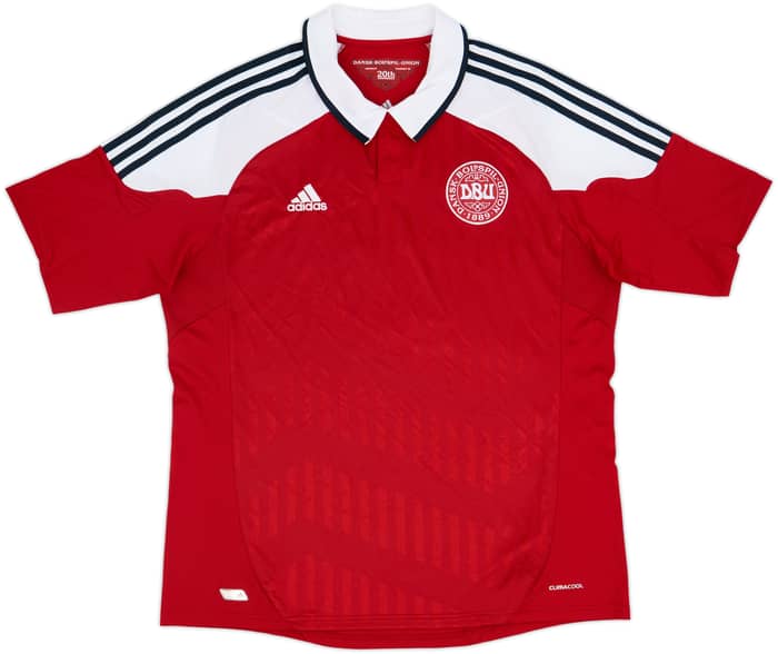 2012-13 Denmark Home Shirt Al Finans EM Tour 2012 - 10/10 - (XL)