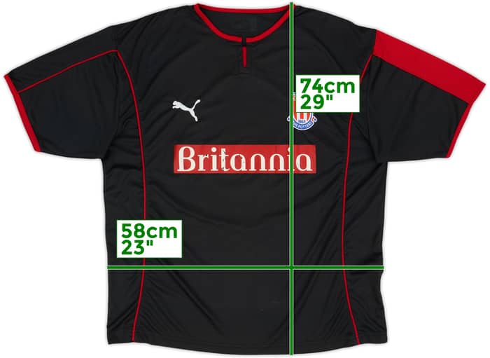 2005-06 Stoke City Away Shirt #66 - 5/10 - (XL)