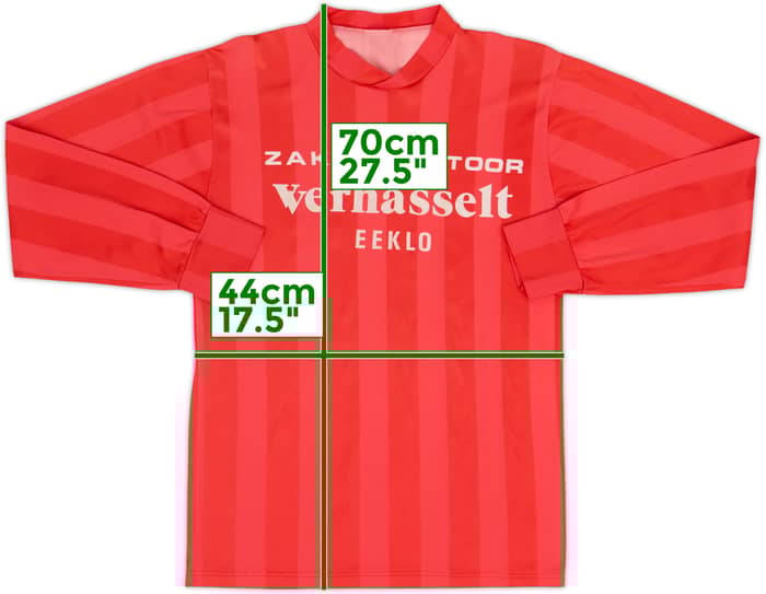 1990s Template L/S Shirt #11 - 8/10 - (S)