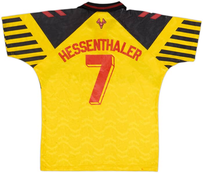 1993-95 Watford Home Shirt Hessenthaler #7 - 5/10 - (M)