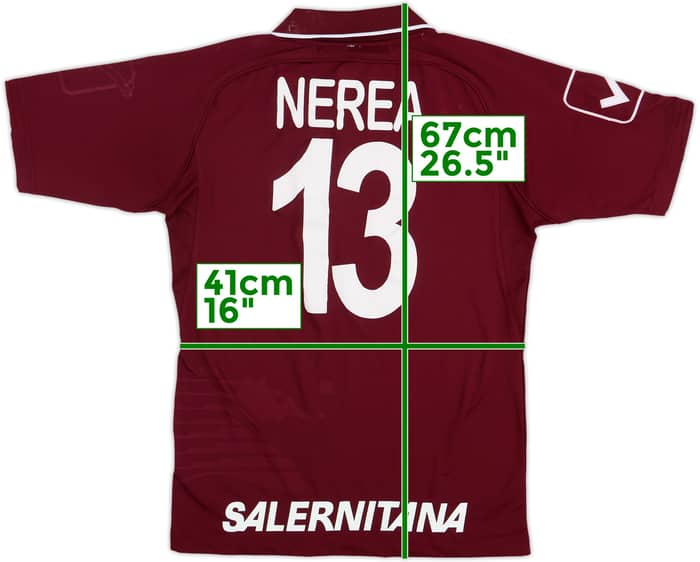 Camiseta de local del Salernitana 2010-11 Nerea #13 - 4/10 - (S)