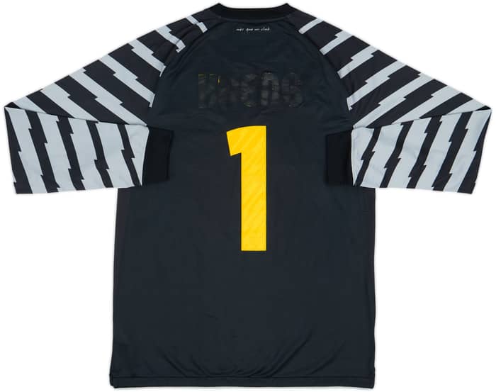 2010-11 Barcelona GK Shirt Kueng #1 - 4/10 - (M)