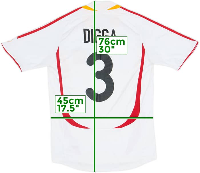 2006-08 Spain Away Shirt Digga #3 - 6/10 - (S)