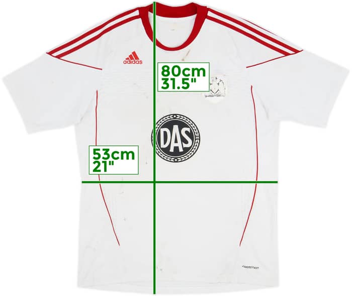 2010-11 Bristol City Away Shirt - 3/10 - (XL)