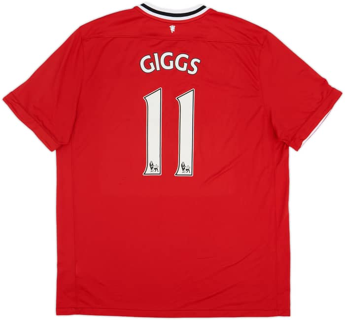 Camiseta de local del Manchester United 2011-12 Giggs #11 - 7/10 - (XXL)