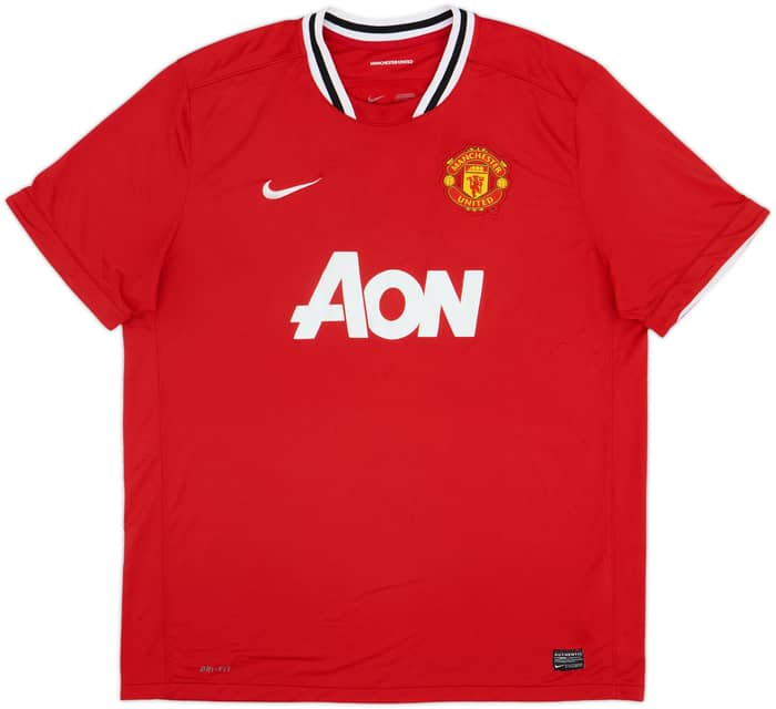Camiseta de local del Manchester United 2011-12 Giggs #11 - 7/10 - (XXL)