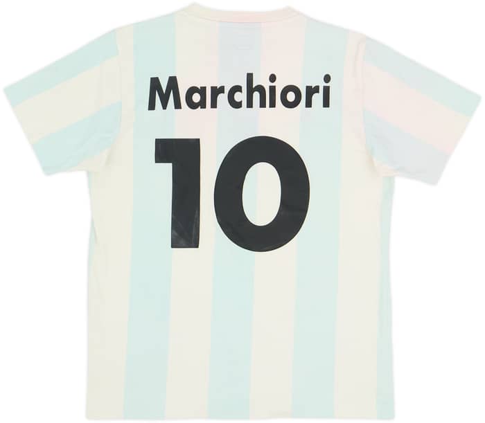 2005-06 Argentina adidas Originals Retro Tee Marchiori #10 - 4/10 - (S)