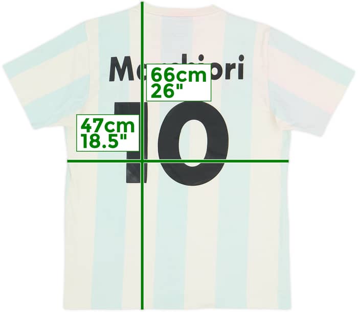 2005-06 Argentina adidas Originals Retro Tee Marchiori #10 - 4/10 - (S)