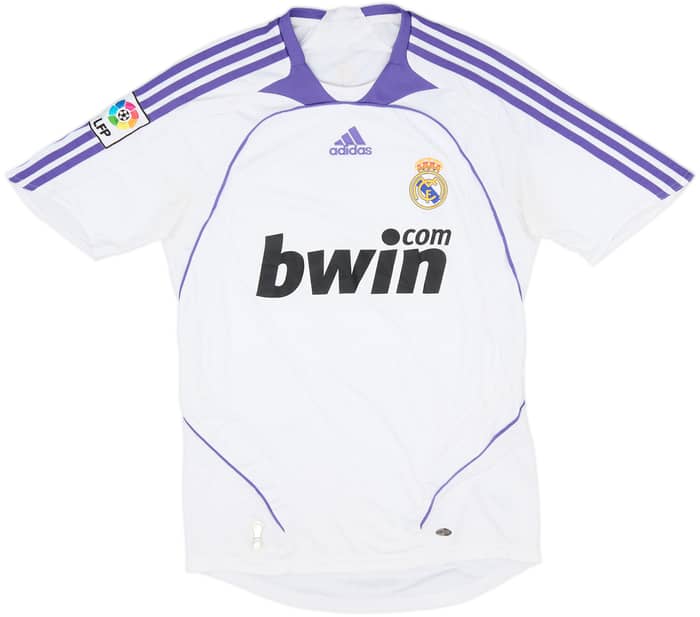 2007-08 Real Madrid Home Shirt - 5/10 - (S)