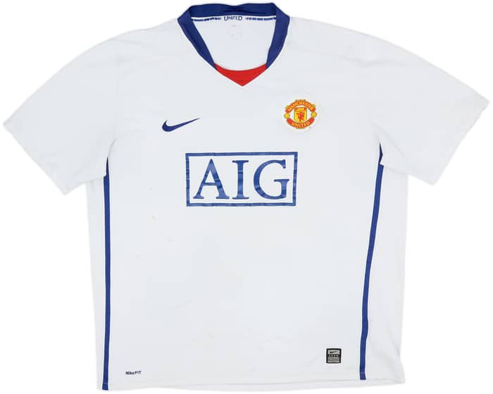 2008-10 Manchester United Away Shirt - 4/10 - (XL)