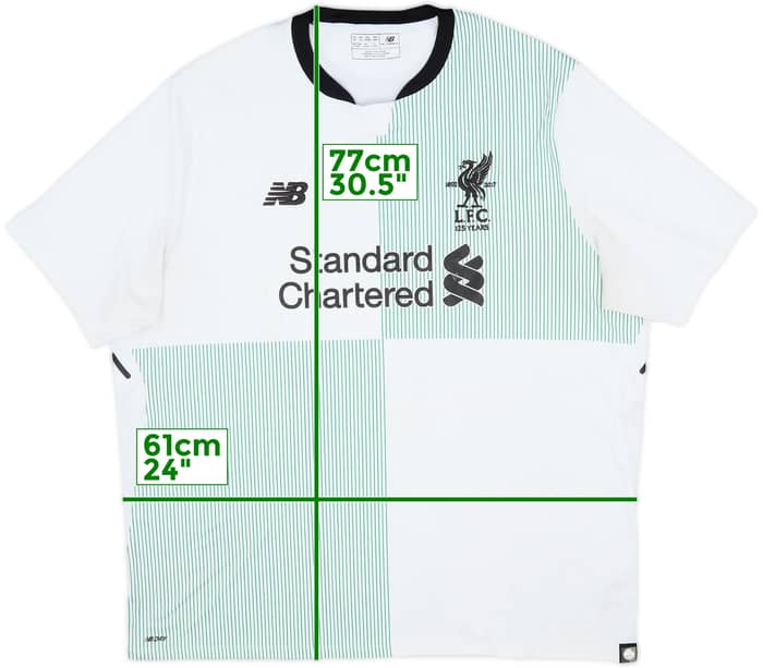 2017-18 Liverpool Away Shirt - 4/10 - (XXL)