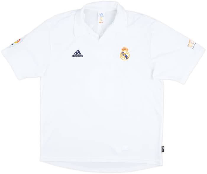 2001 Real Madrid Local Camiseta Zidane #5 - 7/10 - (L)