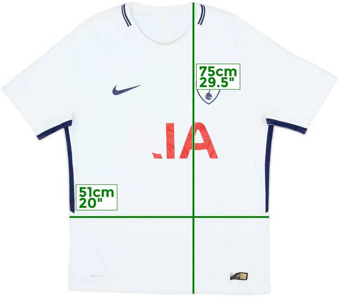 2017-18 Tottenham Authentic Home Shirt - 4/10 - (L)