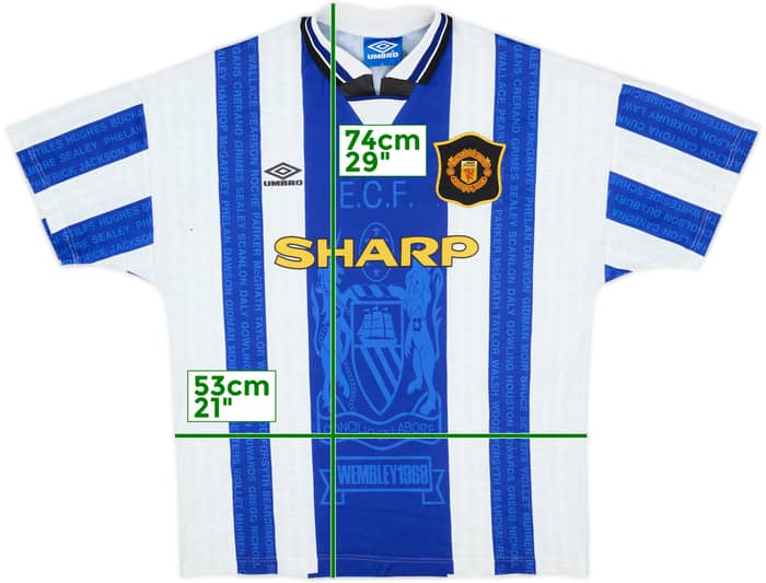 1994-96 Manchester United Third Shirt - 5/10 - (L)