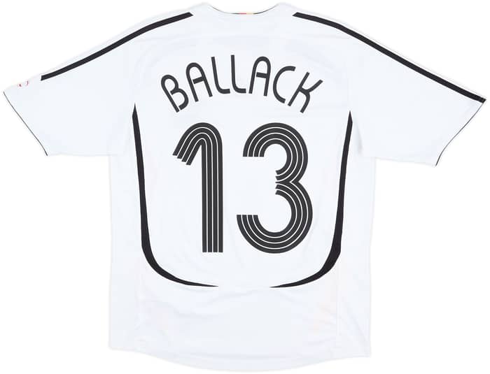 2005-07 Alemania Camiseta Local Ballack #13 - 6/10 - (XL.Boys)