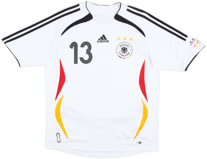 2005-07 Alemania Camiseta Local Ballack #13 - 6/10 - (XL.Boys)