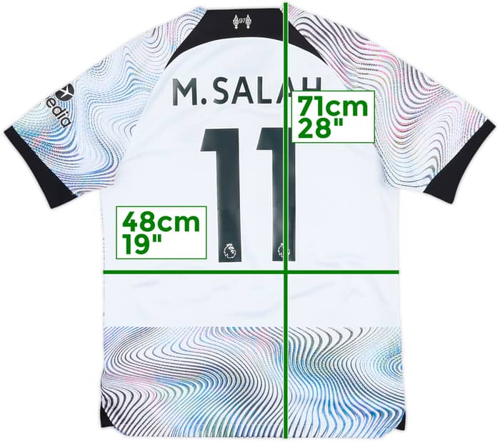 2022-23 Liverpool Away Shirt M.Salah #11 - 6/10 - (M)