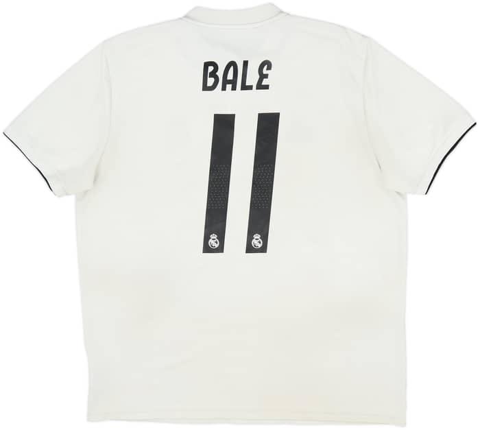 Camiseta de local del Real Madrid 2018-19 Bale #11 - 4/10 - (XL)