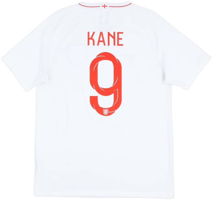 2018-19 England Home Shirt Kane #9 - 5/10 - (L)