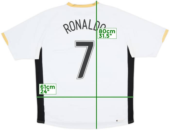 2006-08 Manchester United Away Shirt Ronaldo #7 - 5/10 - (XXL)