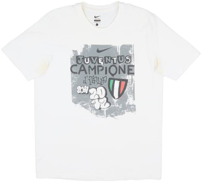 2011-12 Juventus Nike 'Campione' Graphic Tee - 4/10 - (L)