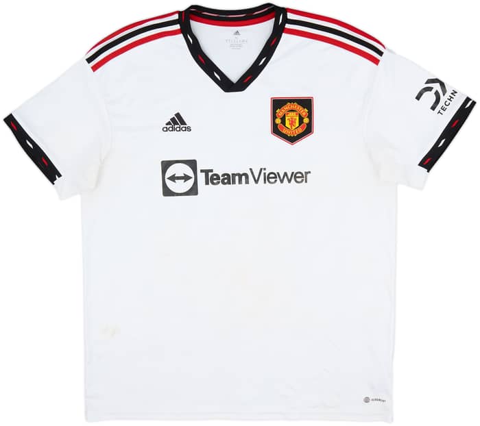 2022-23 Manchester United Away Shirt - 5/10 - (XL)