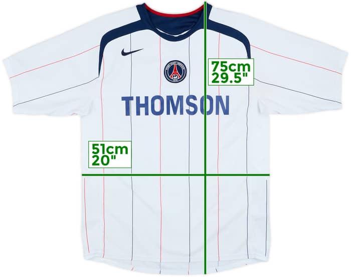 2005-06 Paris Saint-Germain Away Shirt - 7/10 - (M)